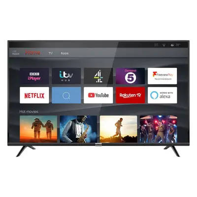 TCL 43DP628 43" Smart 4K Ultra HD TV with HDR10 and Freeview Play