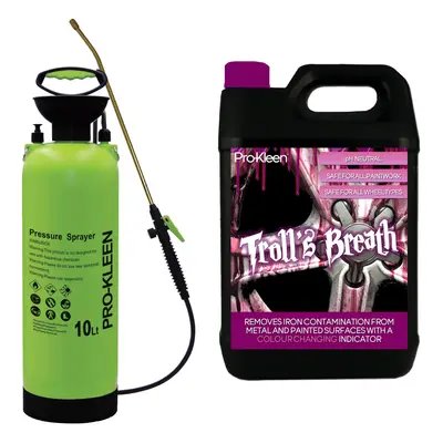 (10L) Pro-Kleen 5L Troll's Breath & Manual Pump Sprayer