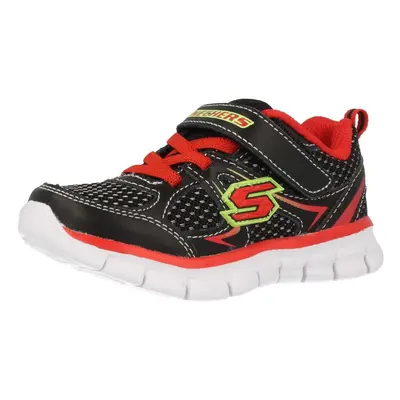 (UK Infant, Black/Red (Black)) Boys Skechers Foamies Mini Dash