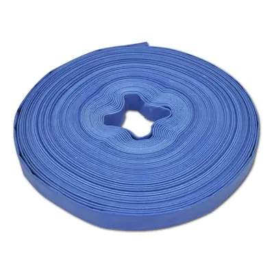 vidaXL Flat Hose 50m 1" PVC Water Delivery Discharge Pipe Pump Tubing Tool