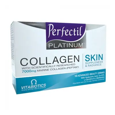 Vitabiotics Perfectil Platinum Collagen Skin Drink 50ML 10's