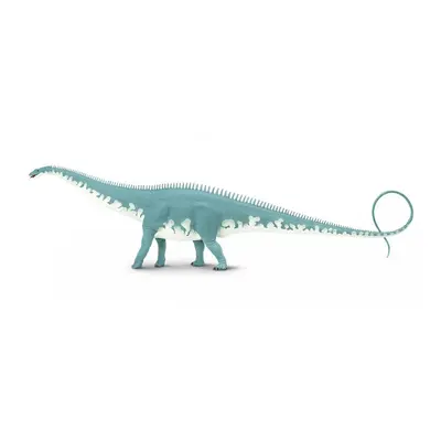 dinosaur Diplodocus junior cm rubber grey/white