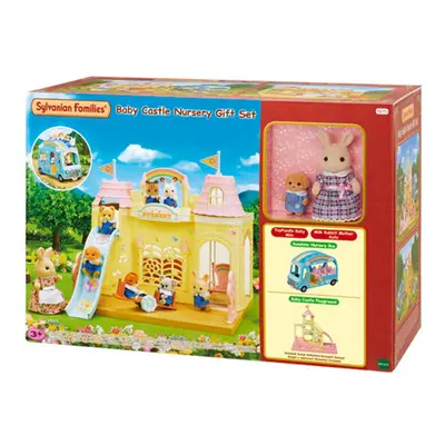 Sylvanian Families Baby Castle Nursery Gift Set w/Sunshine Nursery Bus