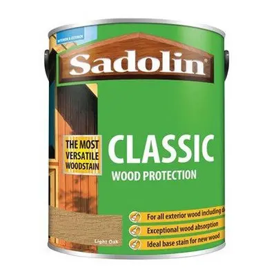 Sadolin Classic Wood Protection Light Oak Litre