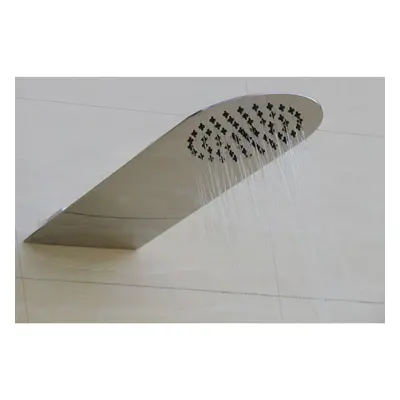 CHROME ROUND ULTRA SLIM WAY OVER HEAD RAIN SHOWER 250MM