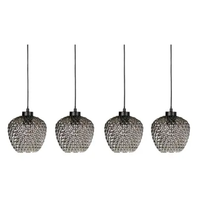 Pendant Lamp SHERRY Glass Grey