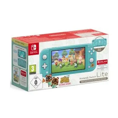 Switch lite Console Turchese + Animal C.N.H. + NSO mesi (LIMITED)