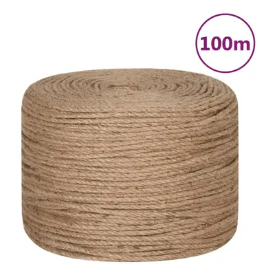 (8 mm x m) vidaXL Rope 100% Jute Natural Hemp Cord Sisal Rope Multi Purpose Rope Cable