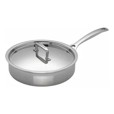 Le Creuset 3-Ply Stainless Steel Saute Pan with Lid - cm