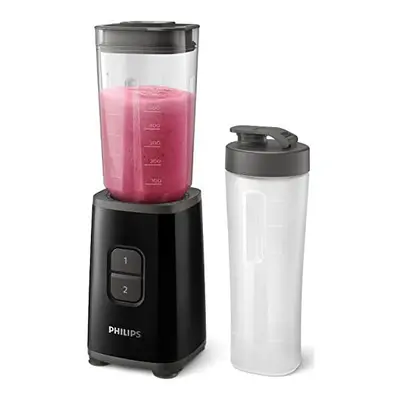 Mini Blender and Smoothie Maker - 350W, 1L Jug, Recipe App, Speeds, Ice Crush (HR2602/91)