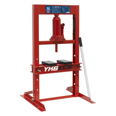 5.4 Tonne Hydraulic Bench Press - Bottle Type Hydraulic Unit - x Table Plates