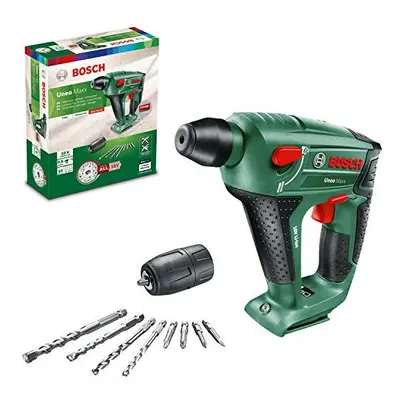 Bosch Home and Garden Cordless Drill UneoMaxx (without battery, volt system, in carton packaging