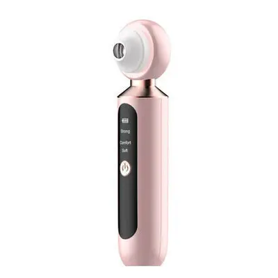 (Pink) Visible Face Nose Blackhead Remover Vacuum Suction