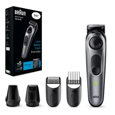 Beard Trimmer Series & Hair Clippers, Length Settings, Rechargeable 100-min Cordless Runtime & W