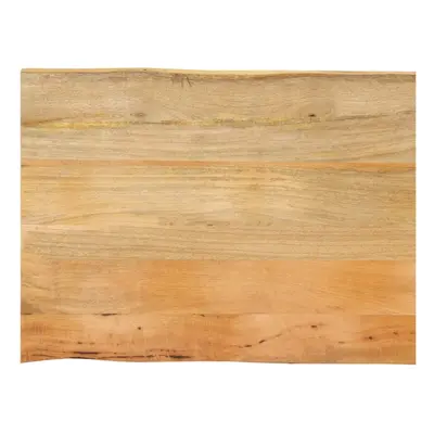 vidaXL Table Top Live Edge Replacement Board Dining Table Top Solid Wood Mango