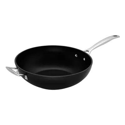 Le Creuset Toughened Non-Stick 30x9cm StirFrying Pan w/Helper Handle, Aluminium, 51104300010202,