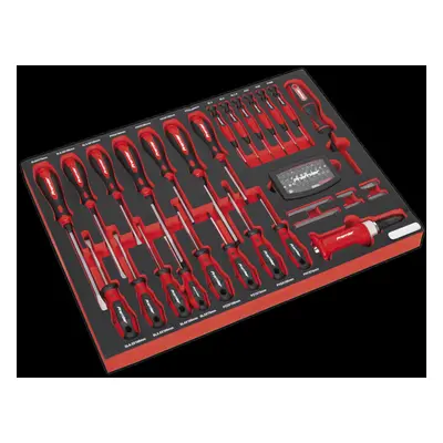 Tool Tray with Screwdriver Set 72pc