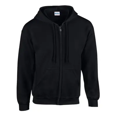 (3XL, Black) Gildan Mens Heavy Blend Full Zip Hoodie