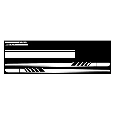 (White) Car Vinyl Stripe Pinstripe Decals Stickers For Auto Vehicle Colors