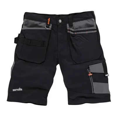 (30R, Black) Scruffs Mens Trade Shorts