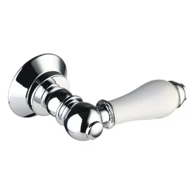 Bristan W CL6 C WHT Extended Cistern Lever Complementary Products, Chrome/White