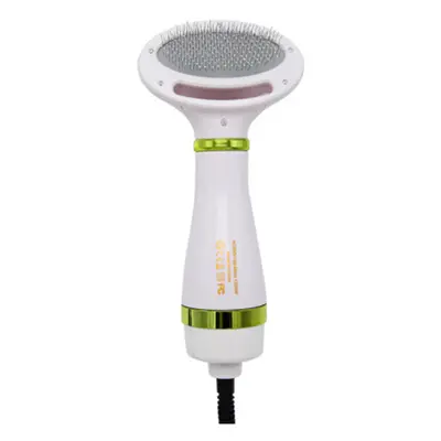 (Green, EU Plug) in Dog Cat Pet Hair Dryer Comb Fur Blower Brush