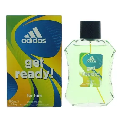 Adidas Cologne Get Ready Cologne by Adidas 3.4 oz EDT Spray for Men NEW IN BOX