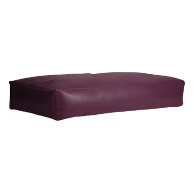 (Purple) Bonkers PU Leather Large Chill Bean Bag