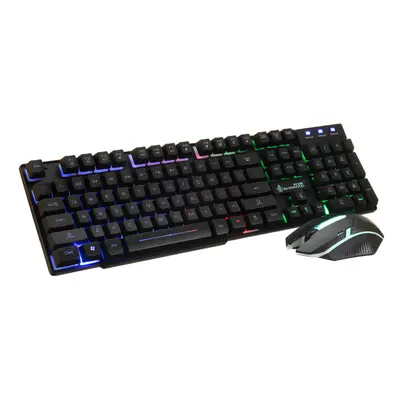 104 Keys Gaming Keyboard RGB Backlit Light Wired Keyboard and DPI Gaming Mouse Set