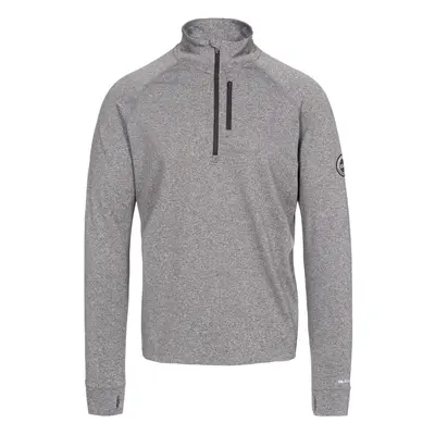 (XL, Grey Marl) Trespass Mens Nicholas Long-Sleeved Sports Top