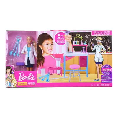 Barbie Doll Scientist Laboratory Playset Mattel