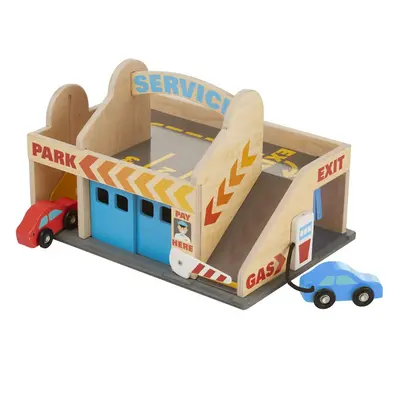 Melissa & Doug Service Station Parking Garage