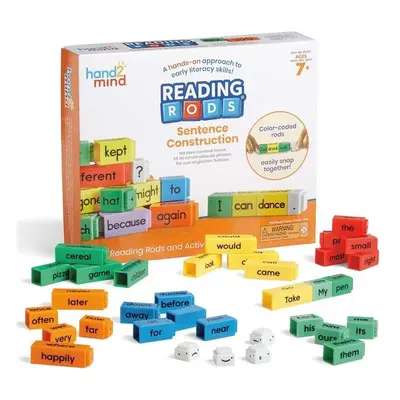 Learning Resources HTM95397 Reading Rods Sentence Construction Set