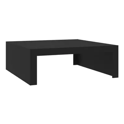 vidaXL Coffee Table Black Engineered Wood Living Room Couch End Sofa Table