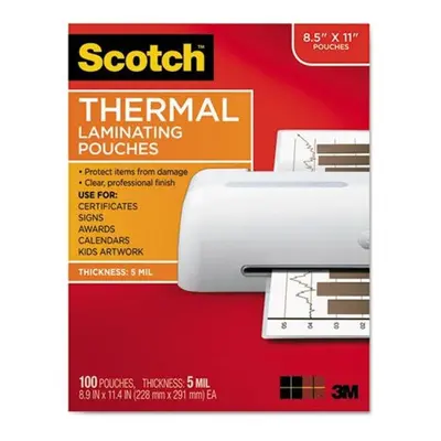 3M/Commercial Tape Div. MMMTP5854100 Pouch,Thrm Lmntr,5Mil,100