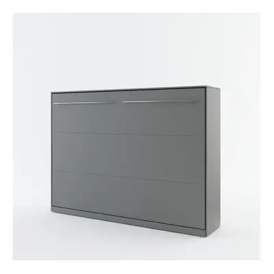 (Grey Matt) CP-04 Horizontal Wall Bed Concept Pro 140cm