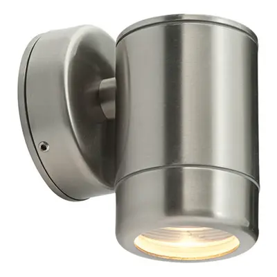 Outdoor IP65 Wall Downlight - Dimmable 7W LED GU10 - Stainless Steel