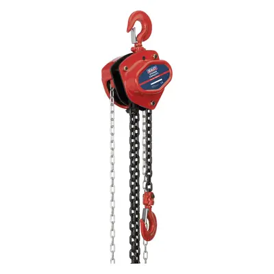 2 Tonne Chain Block - Hardened Alloy Chains - 3m Drop - Mechanical Load Brake