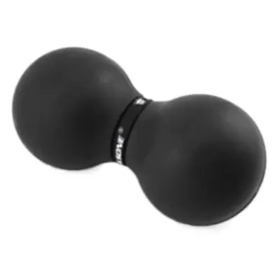 (Gray) Double Lacrosse Ball Peanut Massage For Thoracic Spine Upper Back Neck Scapula