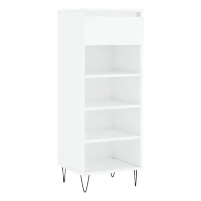 (high gloss white) vidaXL Shoe Cabinet Shoe Cupboard Shoe Storage Rack Shelf Engineered Wood