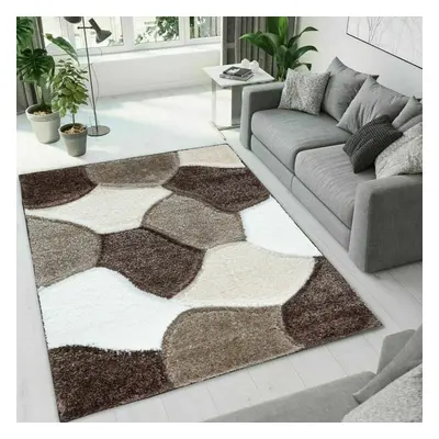 (Brown-Beige (PONA) , x cm) New Luxury Hand Craft Rugs Long Hall Runner Carpet