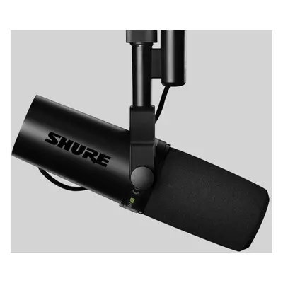 Shure Microphones SM7dB Dynamic Vocal Microphone With Built-in Preamp Black