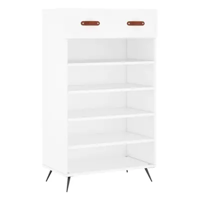 (white) vidaXL Shoe Cabinet Shoe Storage Unit Shoe Rack Shoe Cupboard Engineered Wood