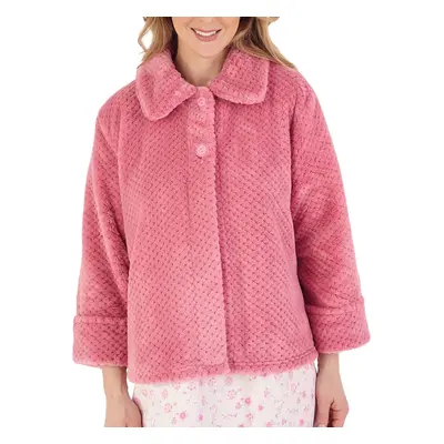 (Pink, XLarge) Slenderella BJ4325 Women's Bed Jacket