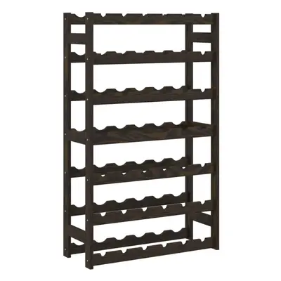 (black, bottle) vidaXL Wine Rack Wine Shelf Bottle Holder Wine Drinking Rack Solid Wood Pine