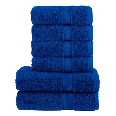 (blue) vidaXL Premium Towel Set Piece Absorbent Shower Towel Bath Towels gsm