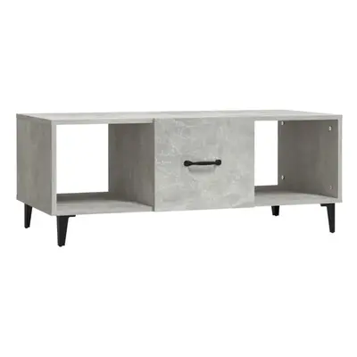 (Concrete grey) vidaXL Coffee Table Engineered Wood Indoor Side Accent End Table Multi Colours