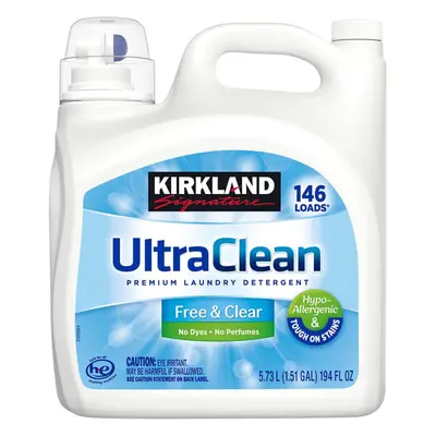 Kirkland Signature Ultra Clean HE Liquid Laundry Detergent, loads, fl oz