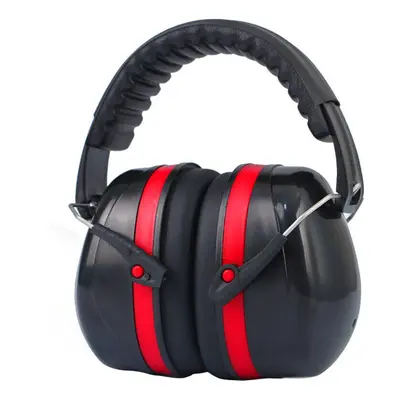 (Red) SNR 105dB Electronic Shooting Earmuff Noise Reduction Ear Protection Safety Ear Muffs for 