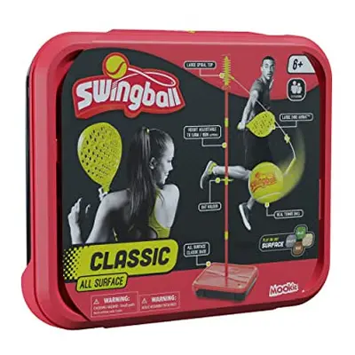 Classic All Surface Swingball Set, Real Tennis Ball, Championship Bats, All Surface Base with In